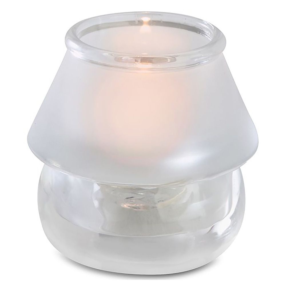 Candle Lamp&reg; Frosted Shade Glass Lamp