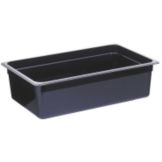 Cal-Mil&reg; Black 12" x 20" x 6" Food Pan