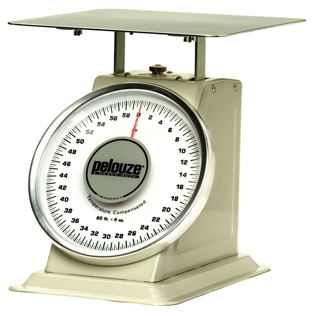 Rubbermaid Pelouze&reg; Heavy Duty 60 lb Receiving Scale