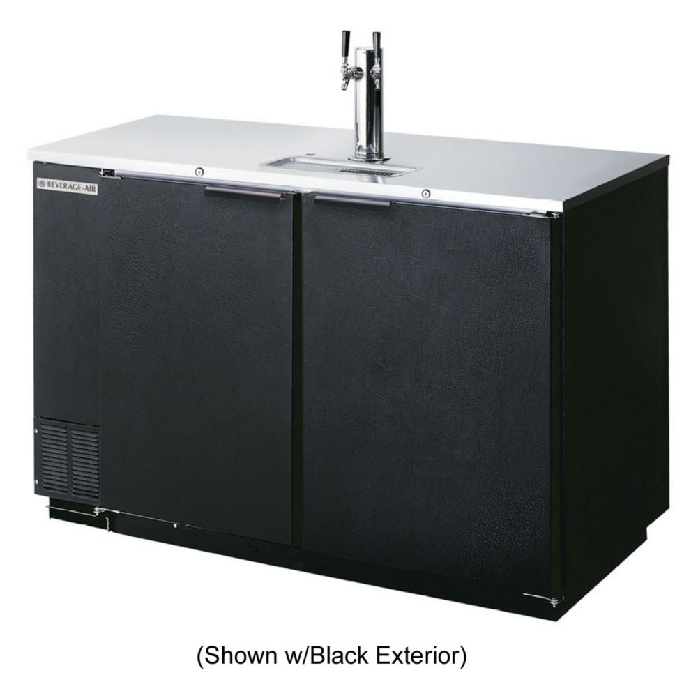 Beverage-Air Stainless Steel Exterior Draft Beer Cooler