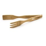 Front Of The House&reg; 12" Bamboo Salad Tong