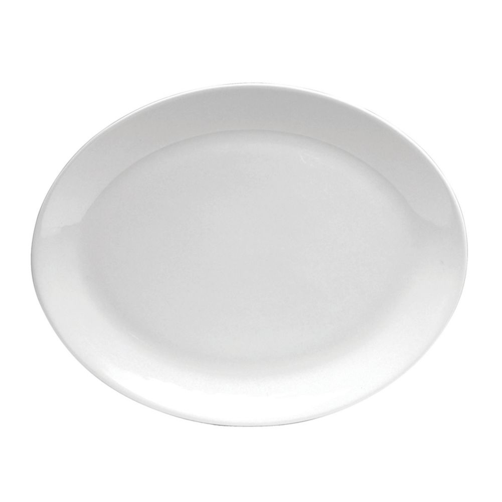 Oneida&reg; Tundra&trade; 8" x 6-1/4" White Oval Platter