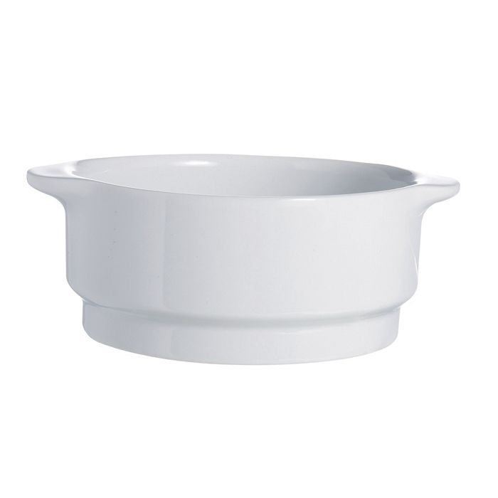 Cardinal Arcoroc Candour White Porcelain Stackable 12-1/2 Oz Soup Bowl