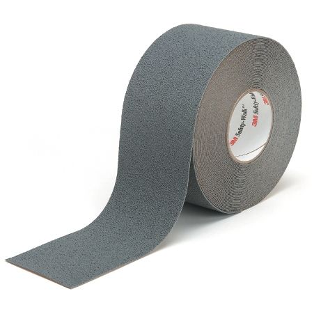 3M&trade; Safety-Walk&trade; Med. Resilient 370 Gray 4" Tread