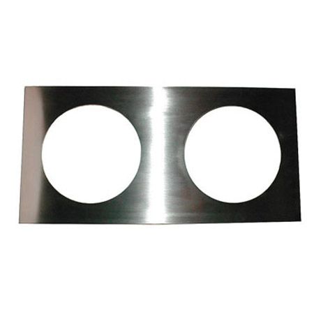 APW Wyott&reg; Adapter Plate With Two 11 Qt. Inset Holes