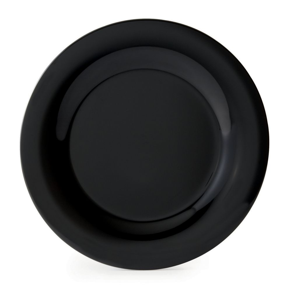 G.E.T. Black Elegance&trade; 6-1/2" Melamine Plate