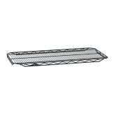 Metro&reg; qwikSLOT&trade; 18 x 36" Black Finish Wire Shelf