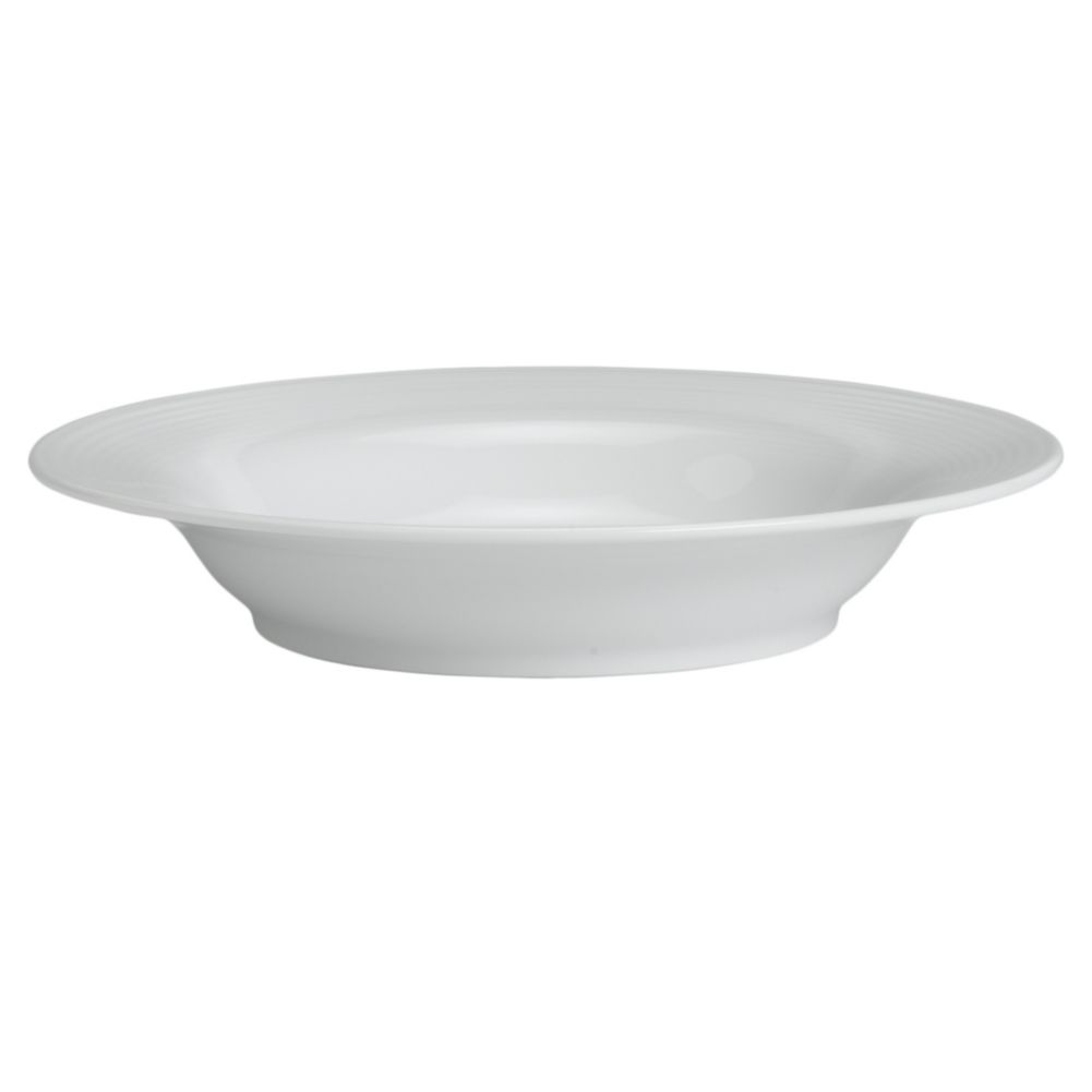 Steelite Rene Ozorio Virtuoso White 11-3/4 Oz Soup Plate