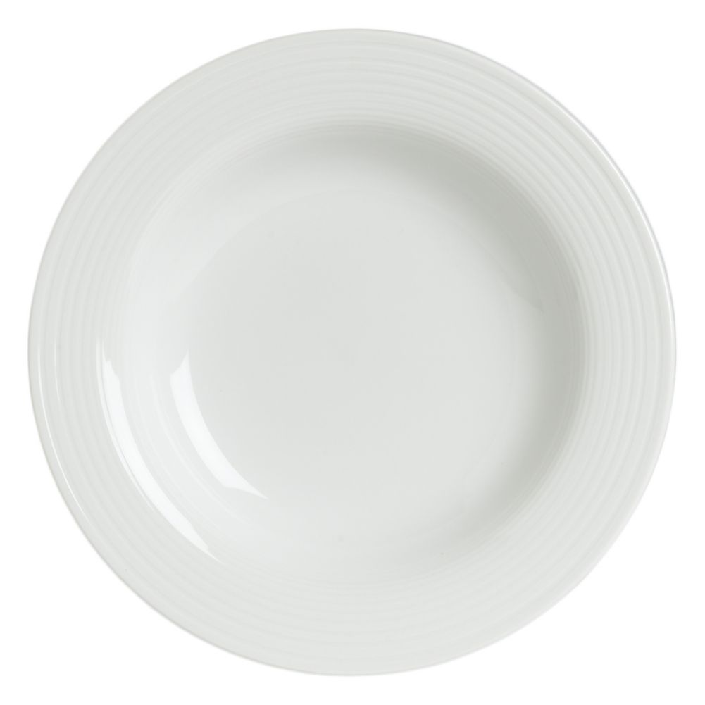 Steelite Rene Ozorio Virtuoso White 11-3/4 Oz Soup Plate
