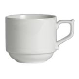 Steelite Rene Ozorio Concerto White 6.75 Oz Coffee Cup