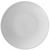Ten Strawberry Street Classic Coupe White 6-1/2" Bread Plate