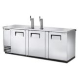 True&reg; S/S Direct Draw Beer Dispenser f/ 4 Half Barrels