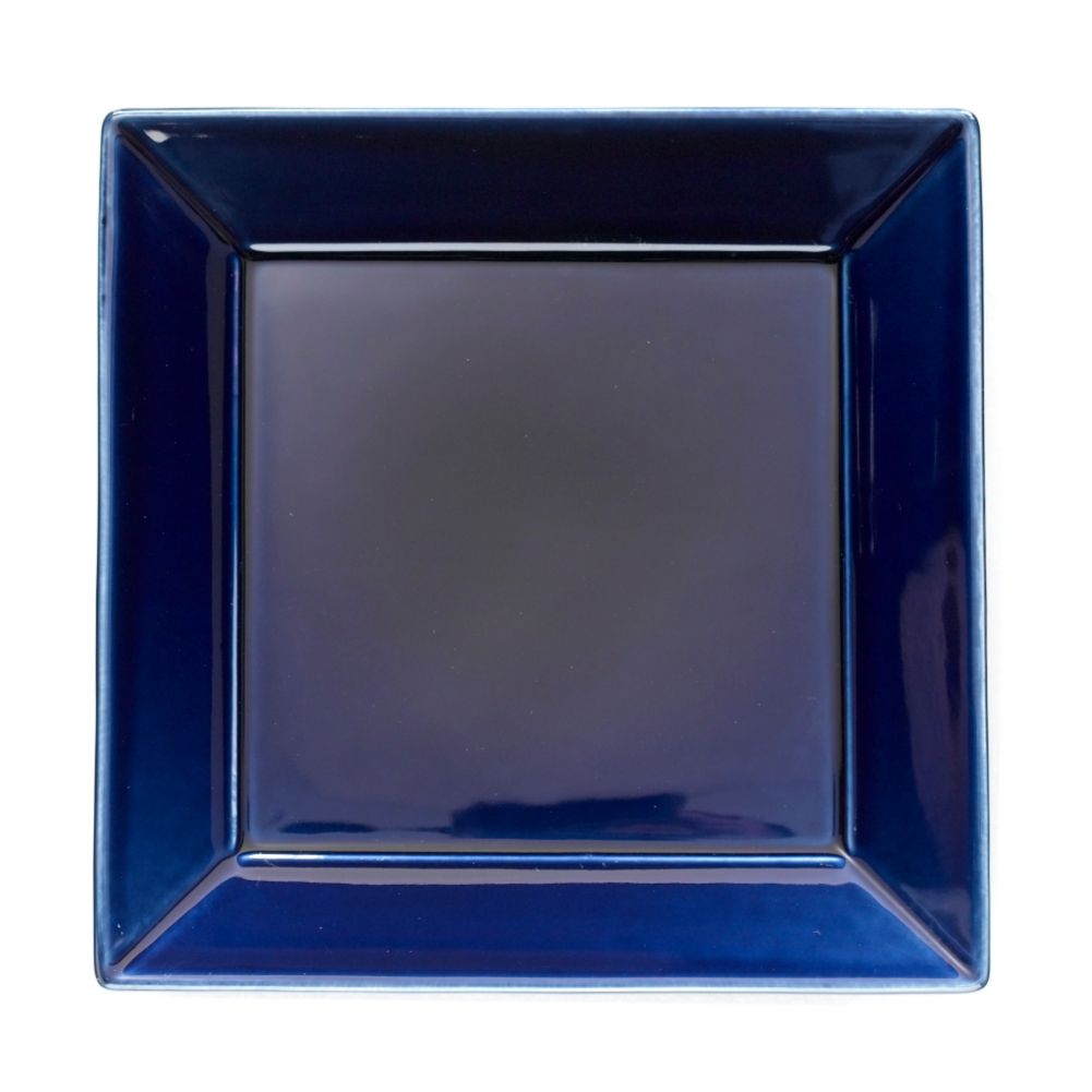 Homer Laughlin China Fiesta&reg; Cobalt Blue 12" Square Plate