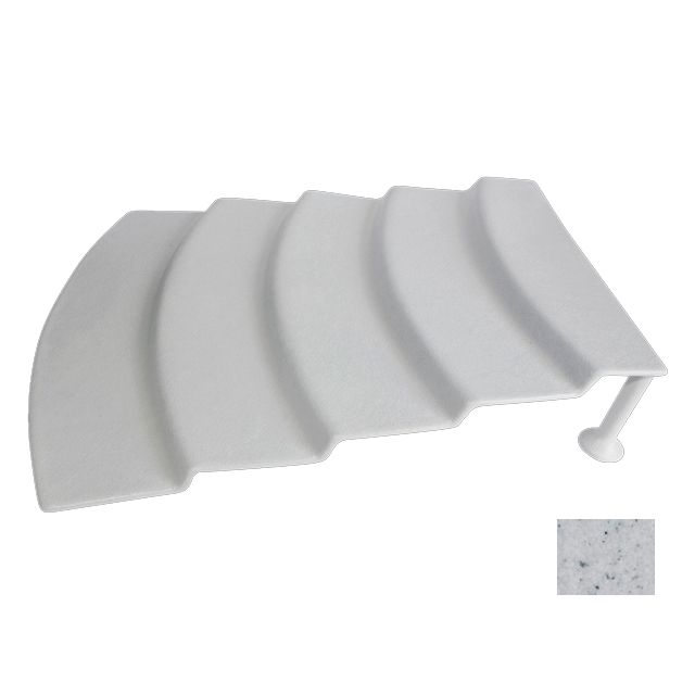 Bugambilia Step Display, Marble White