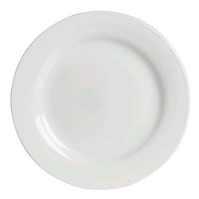 Steelite Rene Ozorio Concerto White 8-1/4" Presentation Plate