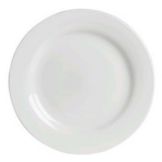 Steelite Rene Ozorio Concerto White 8-1/4" Presentation Plate
