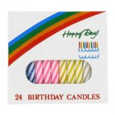 Sterno&reg; Spiral 2-1/4" Birthday Candles