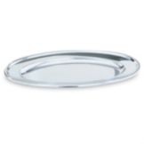 Oval Mirror Finish S/S Tray, 15-3/4" x 10-3/8"