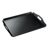 Cal-Mil&reg; Low Profile Black Room Service Tray