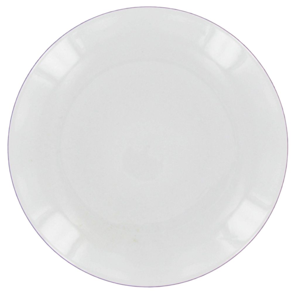 Blackwood Bright White 11-1/8" Coupe Plate