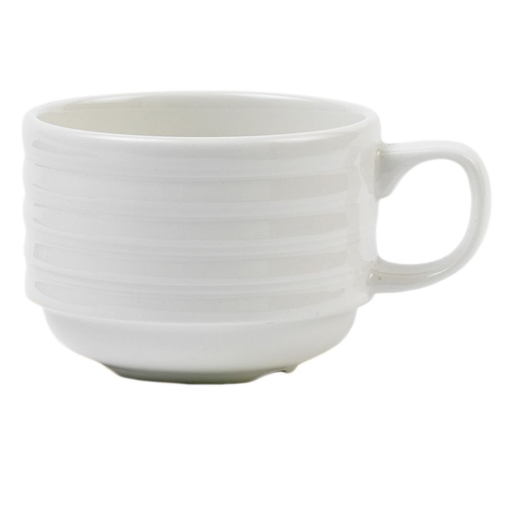 Steelite Performance Arondo White 7 Oz Stacking Cup
