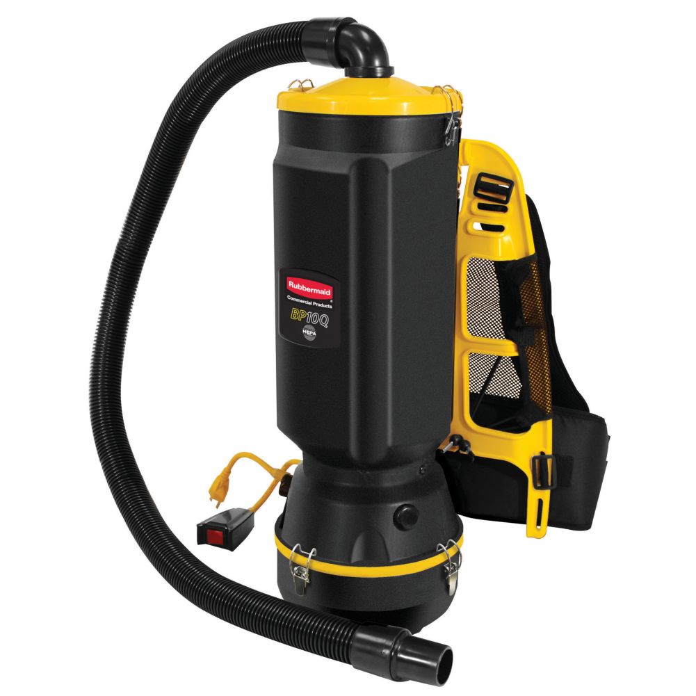 Rubbermaid HEPA 10 Qt Backpack Vacuum Cleaner