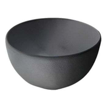 Bugambilia XS Deep Texas Round Buffet Bowl, Black, 29-1/4 oz