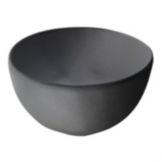 Bugambilia XS Deep Texas Round Buffet Bowl, Black, 29-1/4 oz