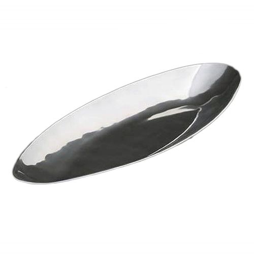 Dover Normandy Hotelware Polished Aluminum Small Ellipse Platter