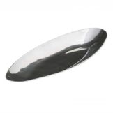 Dover Normandy Hotelware Polished Aluminum Small Ellipse Platter