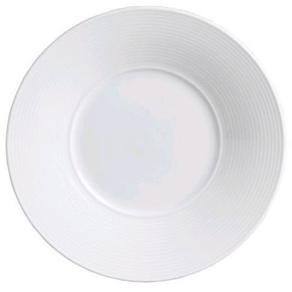 Steelite Rene Ozorio Aura 6-1/4" Broad Rim Plate