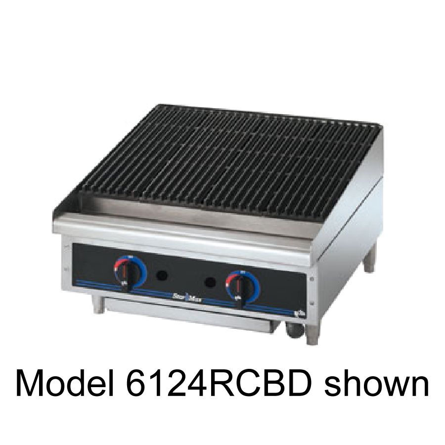 Star&reg; Mfg. Star Max&reg; Radiant Gas 15" Char-Broiler