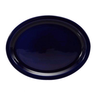 Oneida&reg; Mexican Cobalt 13-1/4" x 10-5/8" Oval Platter