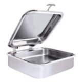 Spring USA&reg; Rectangular S/S  Buffet Server with Chrome Accents