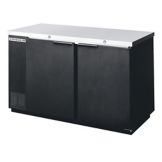 Beverage-Air 59" Black Refrigerated Backbar Storage Cabinet