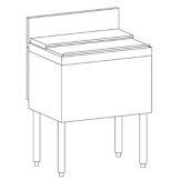 Perlick&reg; 70 Lb Capacity 30" TS Ice Chest w/ Cold Plate