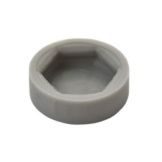 Focus Foodservice 4-Pack Plastic Caps For Post Leveling Feet