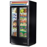 True&reg; Glass Door Radius Front Merchandiser, 16.4 Cubic Ft