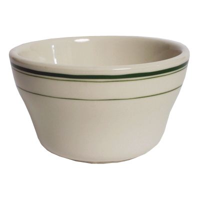 Tuxton&reg; Green Bay 8 Oz. Eggshell Bouillon Cup