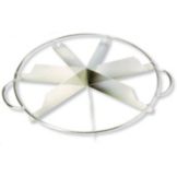 S/S 10" 7-Cut Pie Cutter