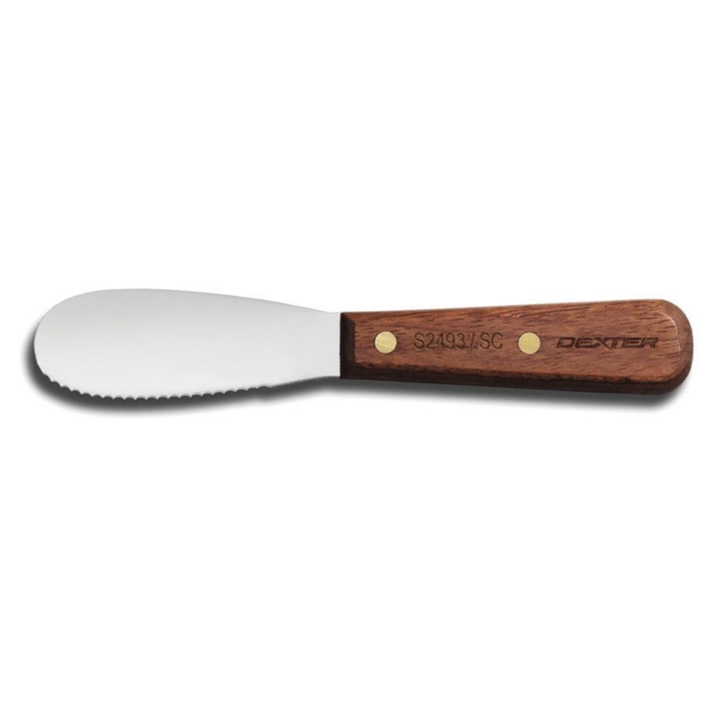 Dexter Russell Traditional 3-1/2" Scalloped Sandwich Spreader