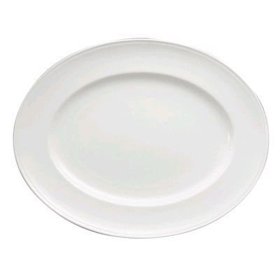 Sant' Andrea&reg; Othello&trade; 15" White Oval Platter