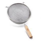 Tablecraft 6-1/4" Tinned Single Fine Mesh Strainer