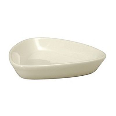 Oneida Courses Undecorated Triangle Sauce Dish