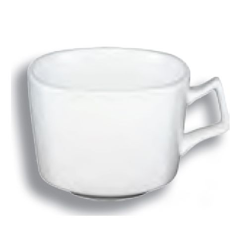 International Tableware Quad&trade; Porcelain Square 8 Oz Cup