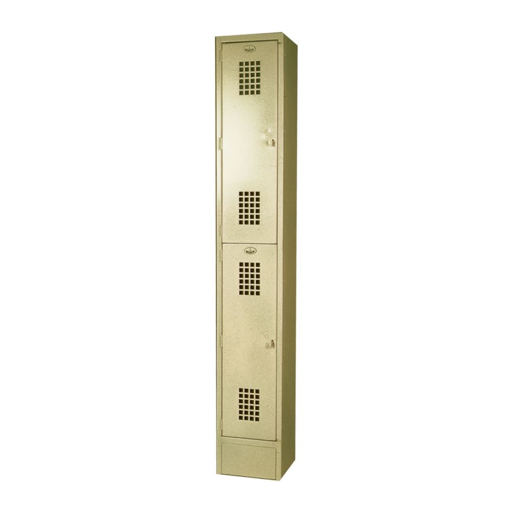 Win-Holt&reg; Double Tier Locker w/ One Column Two Lockers per Column