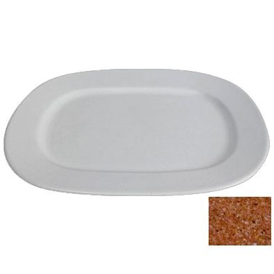 Bugambilia Medium Thai Buffet Platter, Terra Cotta