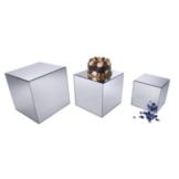 Gourmet Display&reg; 3 Piece Acrylic Mirror Cube Display
