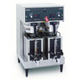 BUNN&reg; Dual Satellite S/S Double Coffee Brewer with Portable Server
