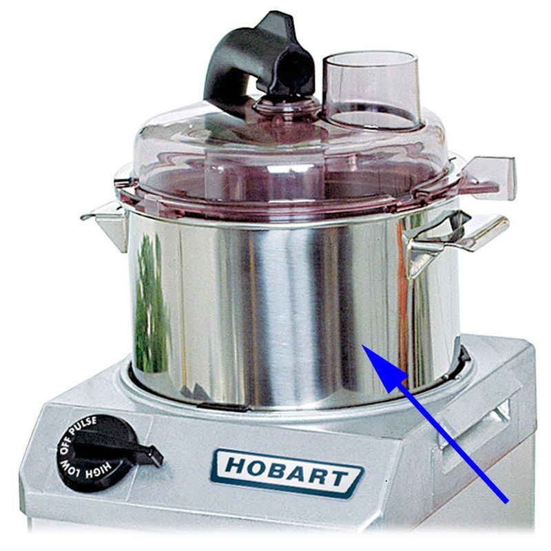 Hobart 4 Qt Stainless Steel Bowl